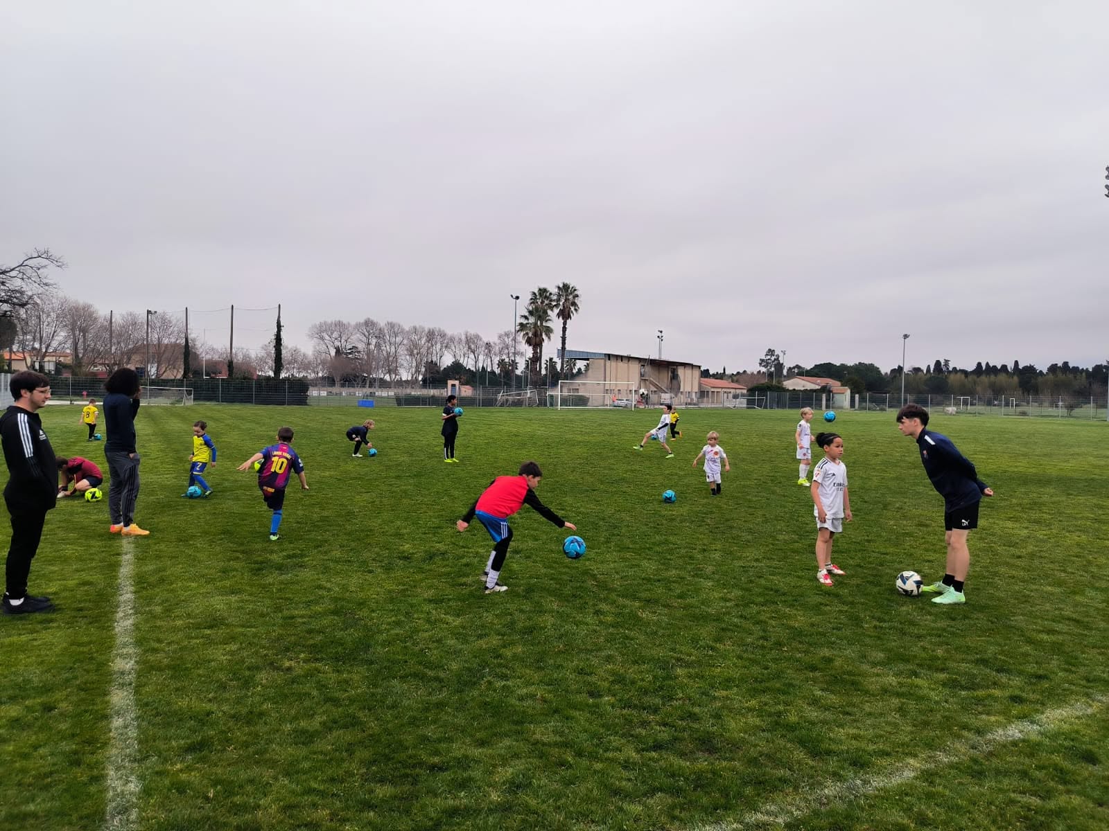 Stage de foot, février 2026