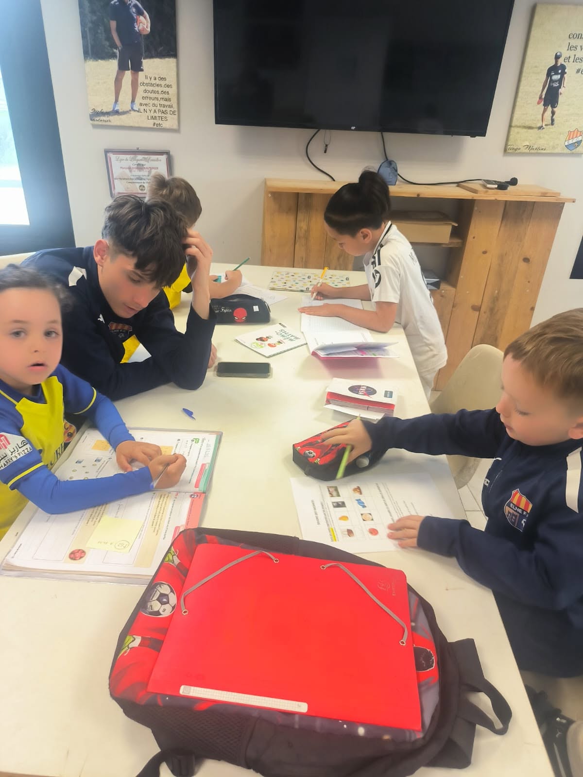 Stage de foot, février 2026