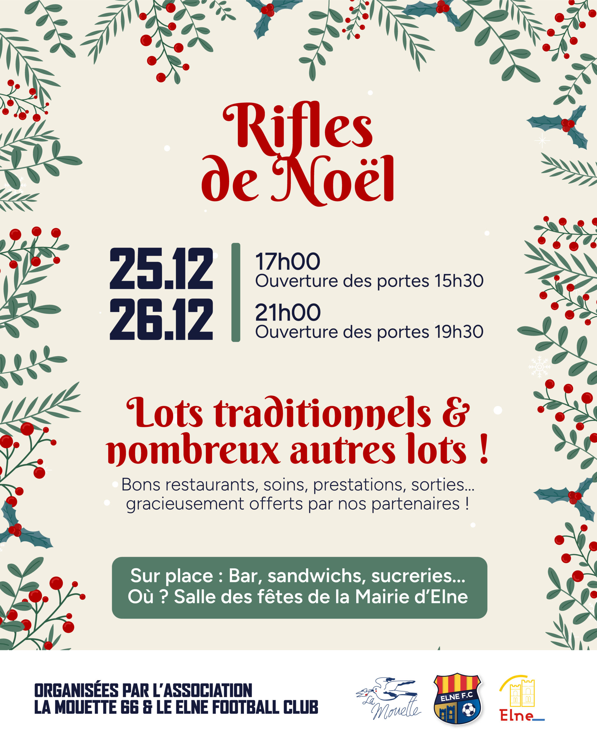 Affiche Rifles de Noël