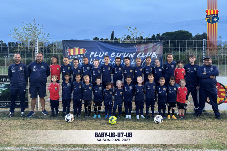 Équipes U6 à U9 du Elne FC — saison 2026-2027