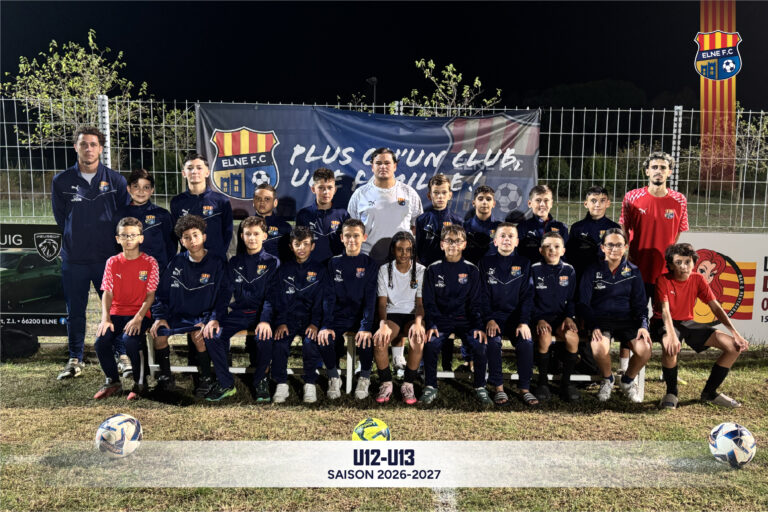 Équipe U12-U13 du Elne FC — saison 2026-2027