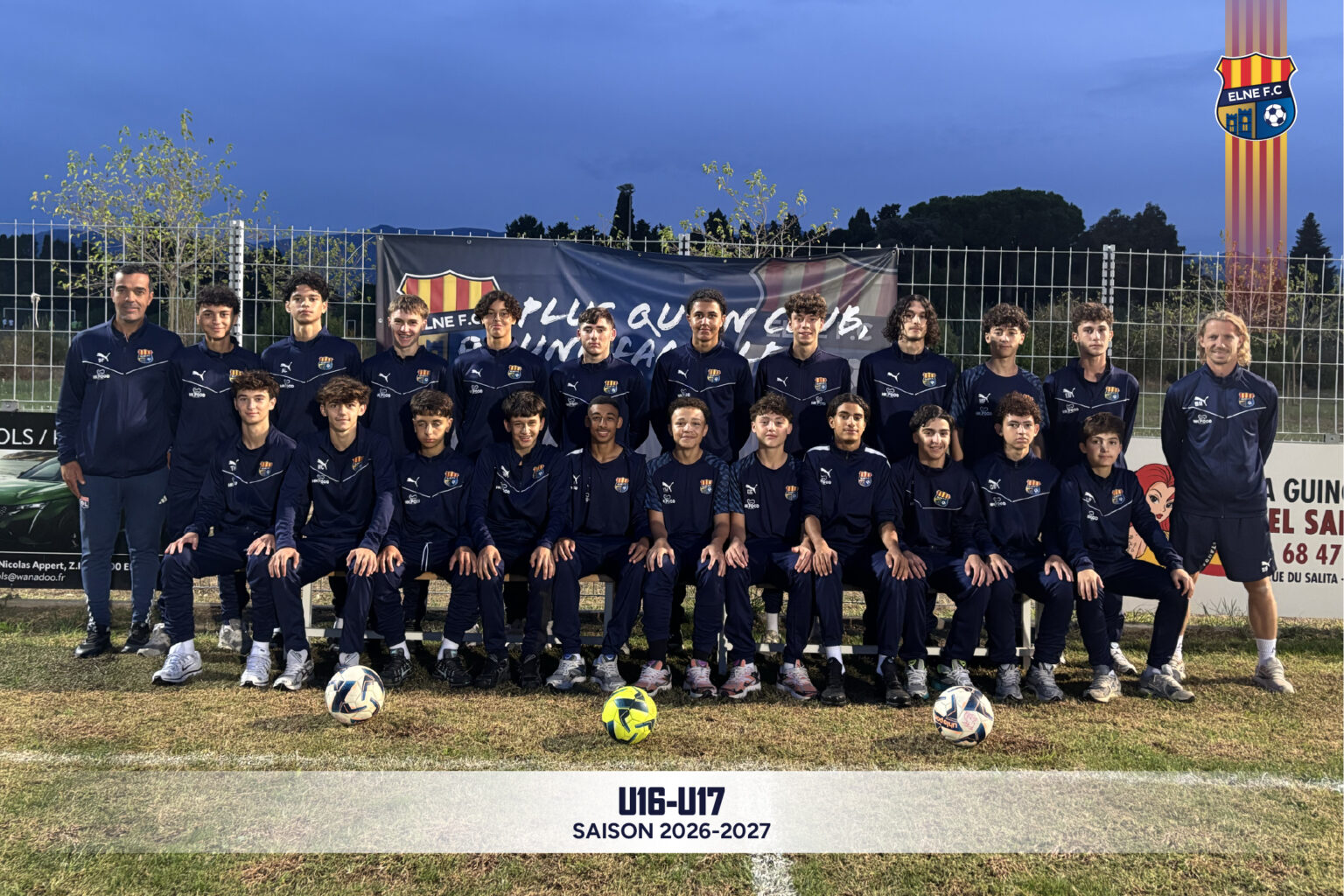 Équipe U16-U17 du Elne FC — saison 2026-2027